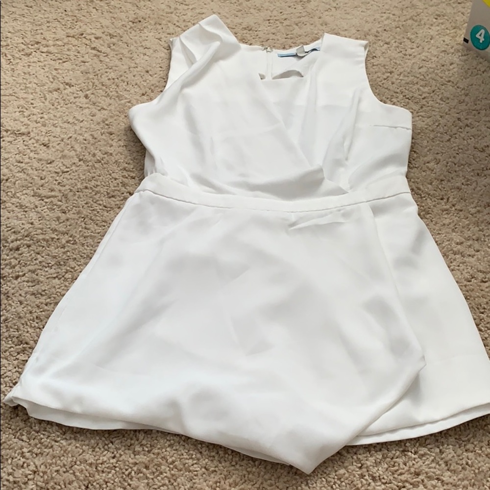 White romper
